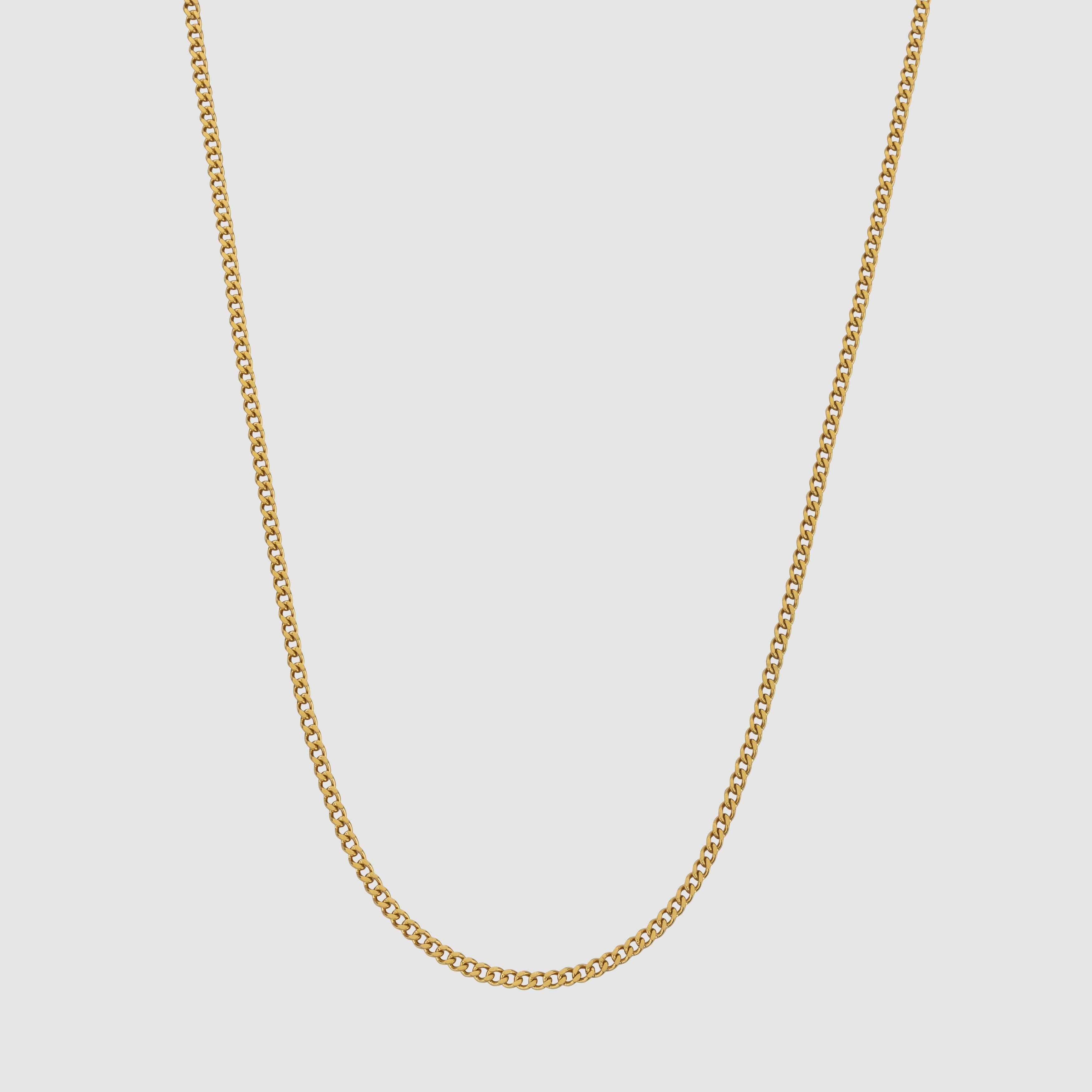 Minimal Curb (Gold) 2mm