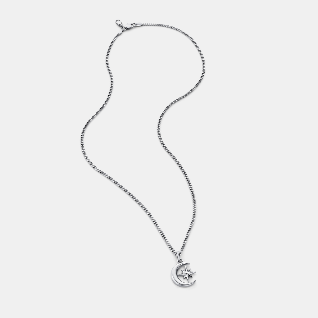 Moon & Star (Silver)